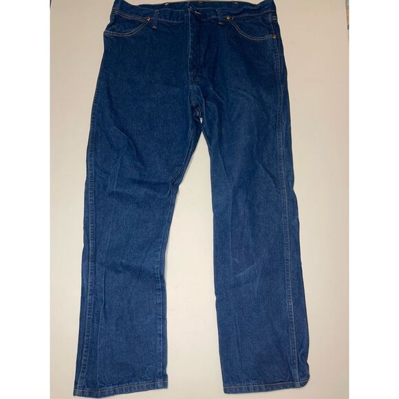 Wrangler Jeans‎ Mens 40x32 Cowboy Cut Classic Fit Blue Denim A203 Western A46 - Picture 3 of 7
